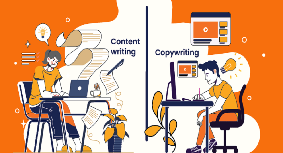 Copywriting vs. Content Writing Pros