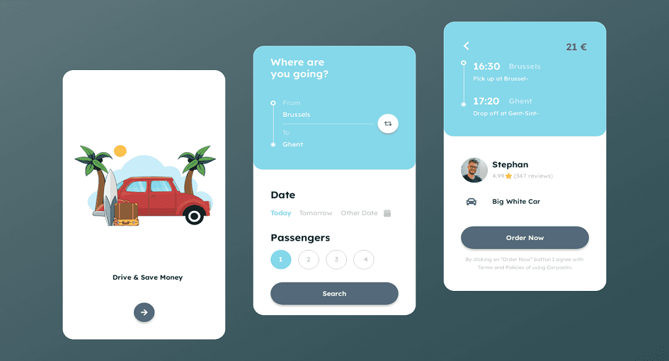 UI UX Design templates