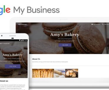 google business profile website